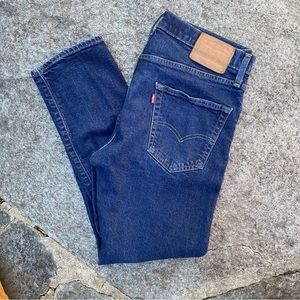 Levis 502 Taper Fit Flex Premium 33x30” Biologia Dark Wash